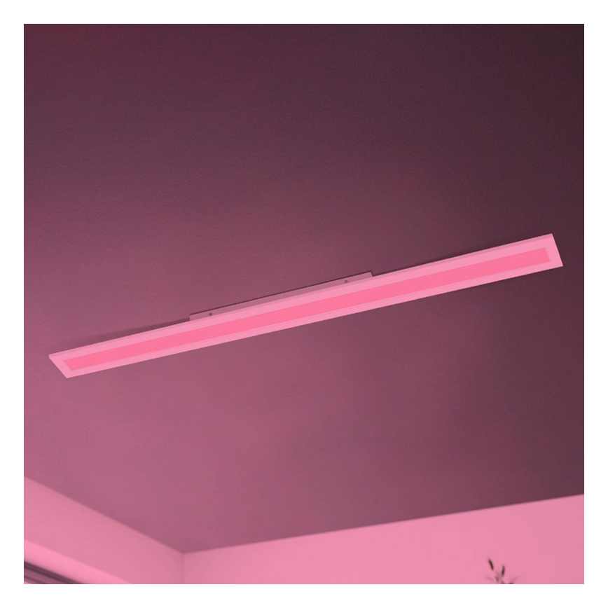 Eglo 33589 - LED RGBW Dimbaar lichtpaneel SALOBRENA-C LED/34W/230V + afstandsbediening