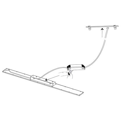 Eglo 33589 - LED RGBW Dimbaar lichtpaneel SALOBRENA-C LED/34W/230V + afstandsbediening