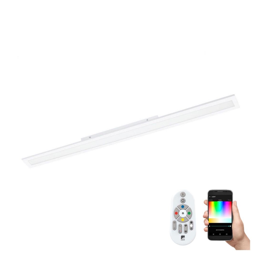 Eglo 33589 - LED RGBW Dimbaar lichtpaneel SALOBRENA-C LED/34W/230V + afstandsbediening