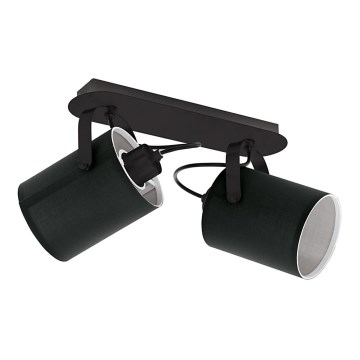 Eglo 33646 - Plafondspot VILLABATE 2xE27/10W/230V