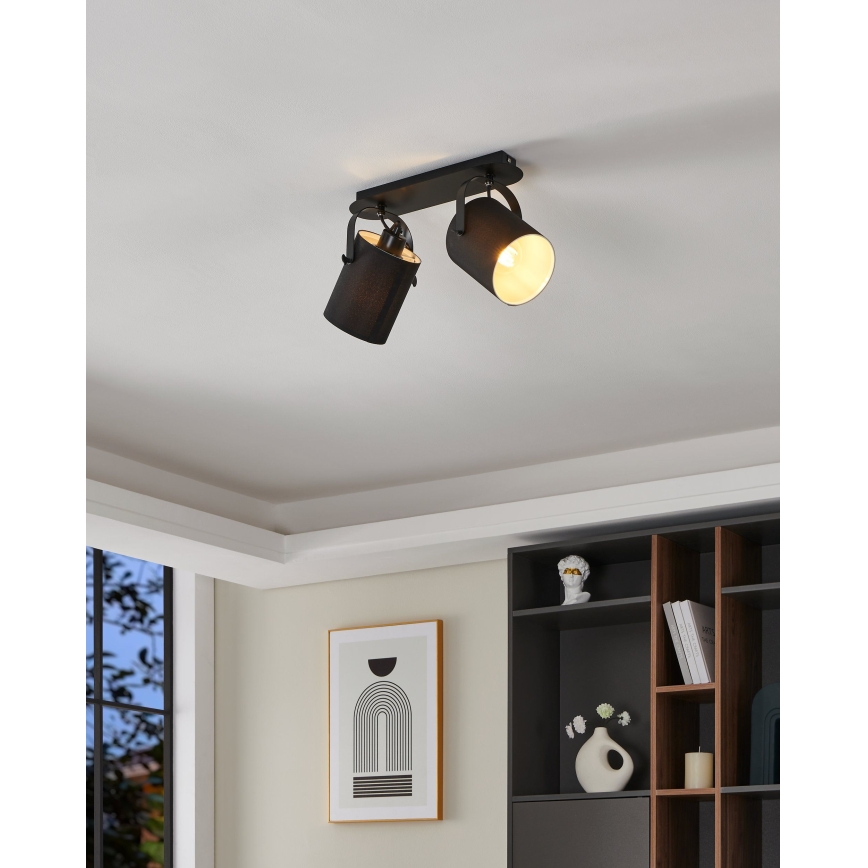 Eglo 33646 - VILLABATE spotlamp 2xE27/10W/230V
