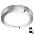 Eglo 33667 - LED RGBW Dimbare badkamer plafondlamp FUEVA-C LED21W/230V diameter 30 cm IP44