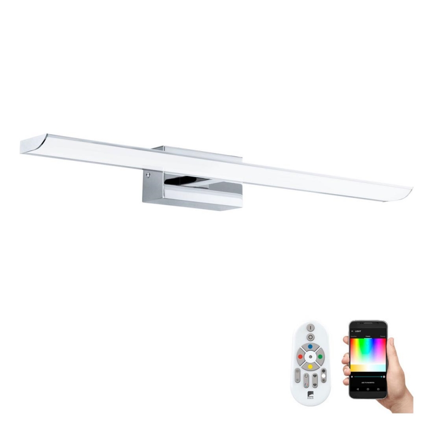 Eglo 33767 - LED RGBW Dimbare badkamerspiegelverlichting TABIANO-C LED/15,6W/230V 2700-6500K 60,5 cm IP44 + afstandsbediening