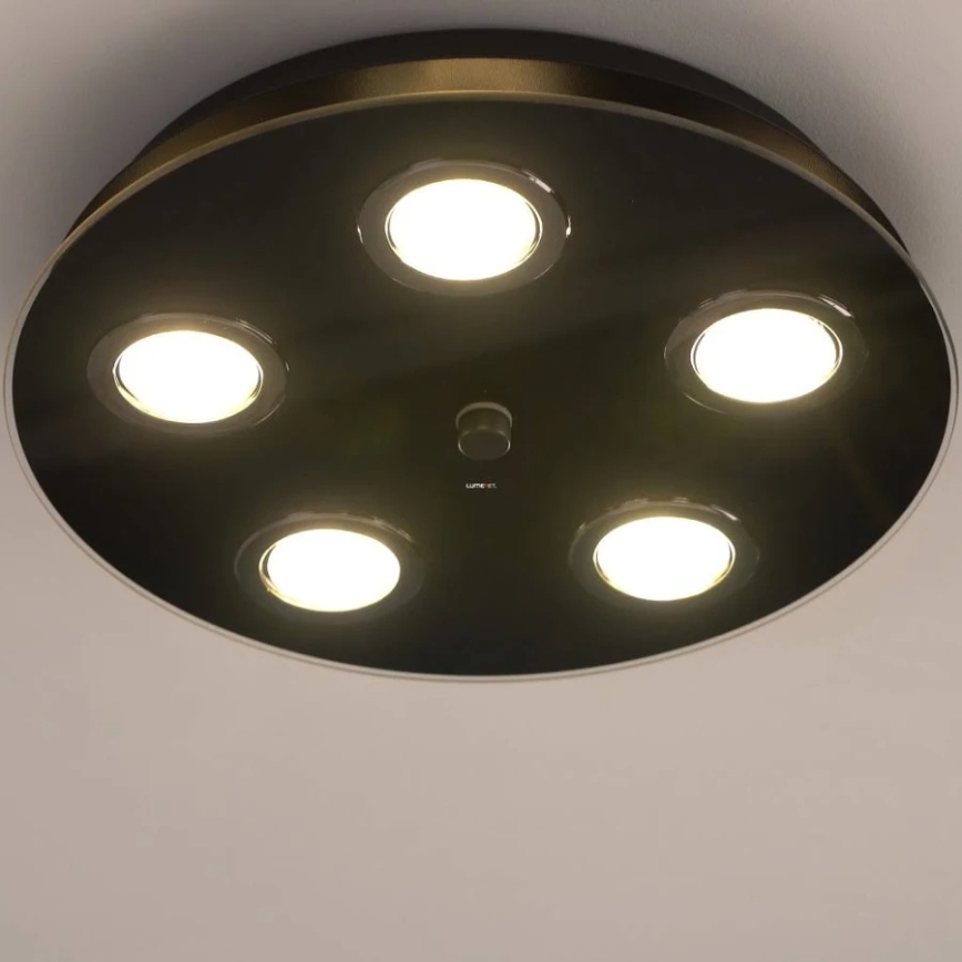 Eglo 33805 - LED plafondlamp GRATTINO 5xGU10/2,8W/230V
