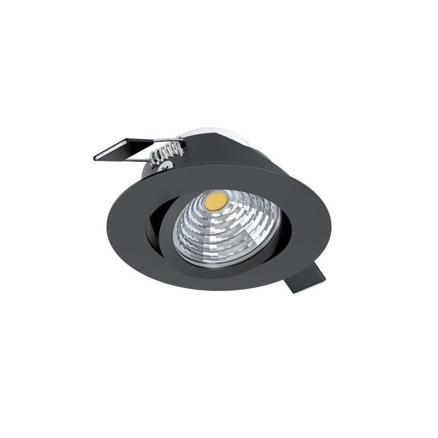 Eglo - Dimbare LED Inbouw lamp/6W/230V zwart