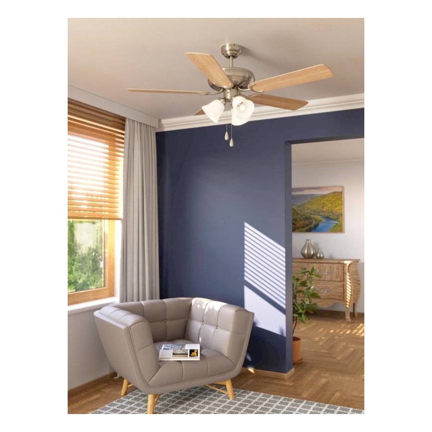 Eglo - Plafond Ventilator 3xE27/40W/230V