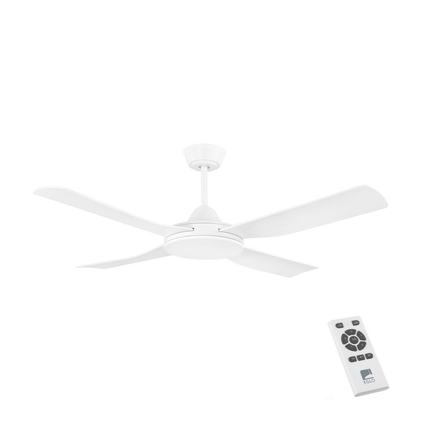 Eglo - Plafond Ventilator 52W/230V + afstandsbediening wit