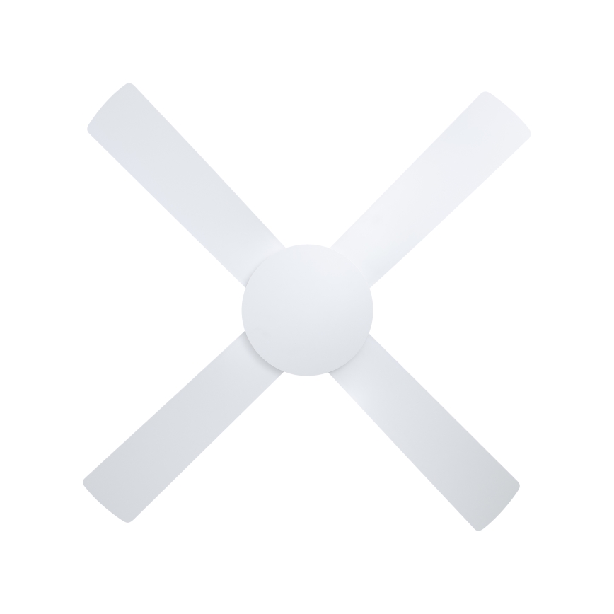 Eglo - Witte plafondventilator 52W/230V + afstandsbediening