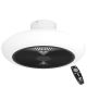 Eglo - LED Dimbaar ceiling fan LED/25,5W/230V zwart + afstandsbediening