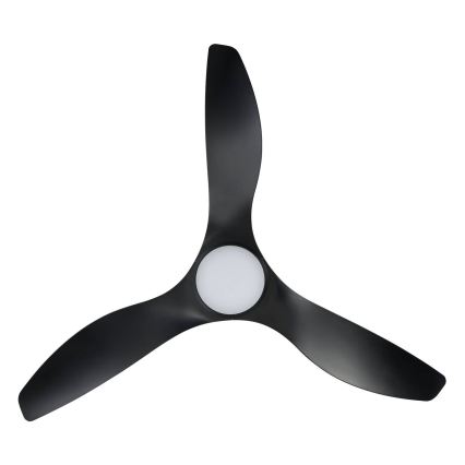 Eglo - LED-plafondventilator LED/19W/230V Ø 132 cm zwart + afstandsbediening