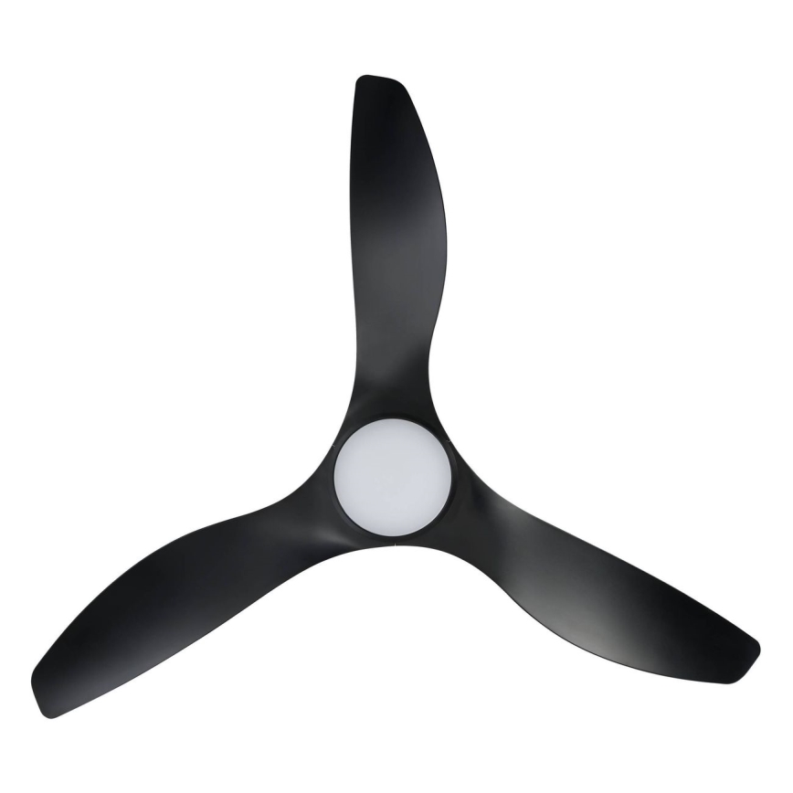 Eglo - LED-plafondventilator LED/19W/230V Ø 132 cm zwart + afstandsbediening