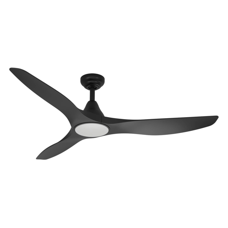Eglo - LED-plafondventilator LED/20W/230V 3000/4000/5000K Ø 132 cm zwart + afstandsbediening