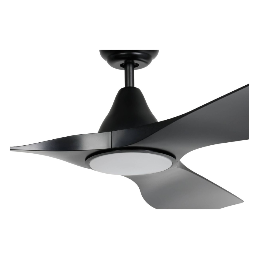 Eglo - LED-plafondventilator LED/20W/230V 3000/4000/5000K Ø 132 cm zwart + afstandsbediening