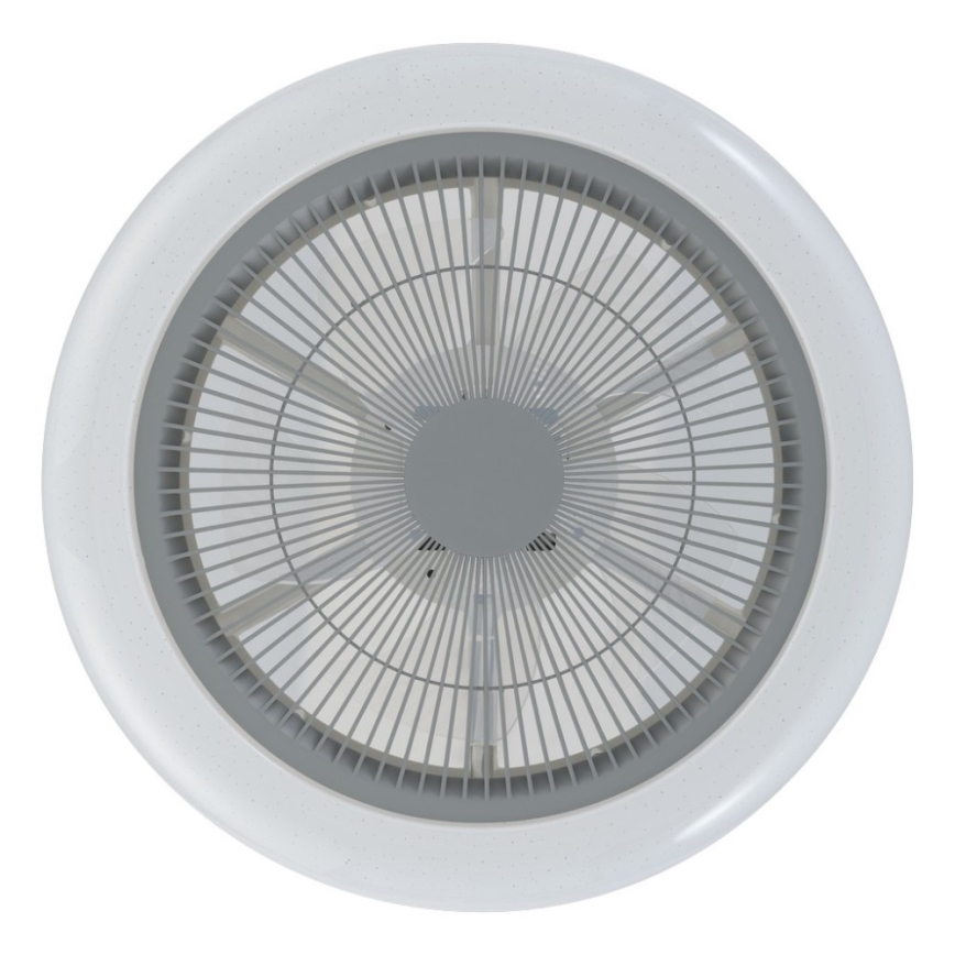 Eglo - LED Dimbaar ceiling fan LED/25,5W/230V grijs + afstandsbediening