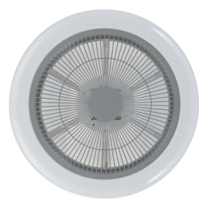 Eglo - LED dimbare plafondventilator LED/25,5W/230V grijs + afstandsbediening