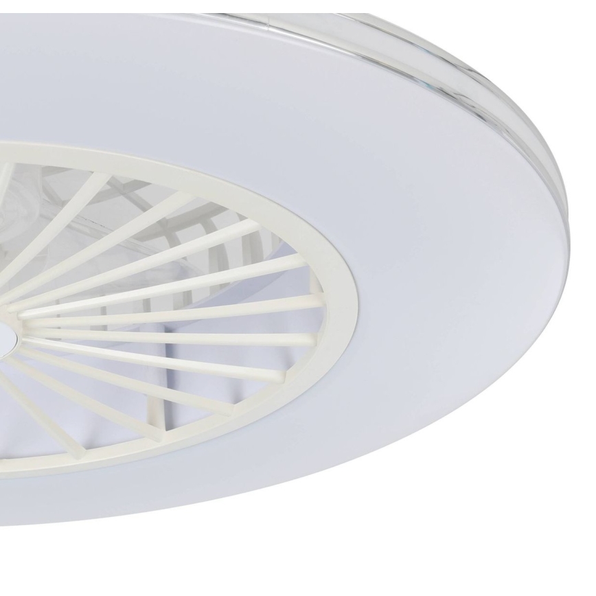 Eglo - LED-dimbare plafondventilator 3xLED/12,6W/230V Ø 55 cm wit + afstandsbediening
