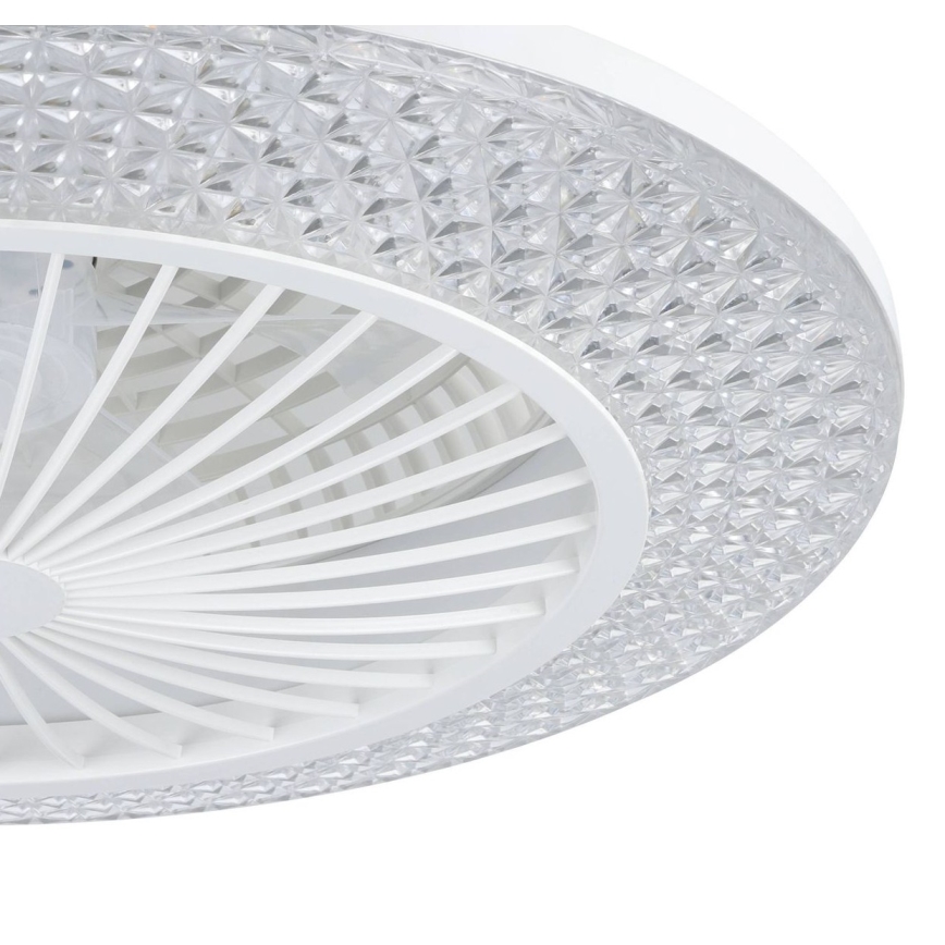 Eglo - dimbare LED-plafondventilator 3xLED/12,6W/230V 2700-6500K Ø 55 cm wit + afstandsbediening