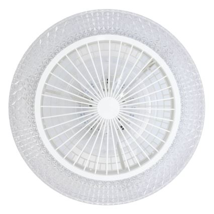 Eglo - dimbare LED-plafondventilator 3xLED/12,6W/230V 2700-6500K Ø 55 cm wit + afstandsbediening