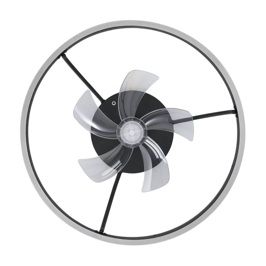 Eglo - LED RGBW dimbare plafondventilator LED/36W/230V 3000-6500K zwart + afstandsbediening