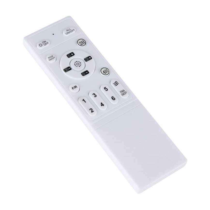 Eglo - LED RGBW dimbare plafondventilator 3xLED/8,5W/230V+LED/6W 2700-6500K Ø 48 cm zwart + afstandsbediening