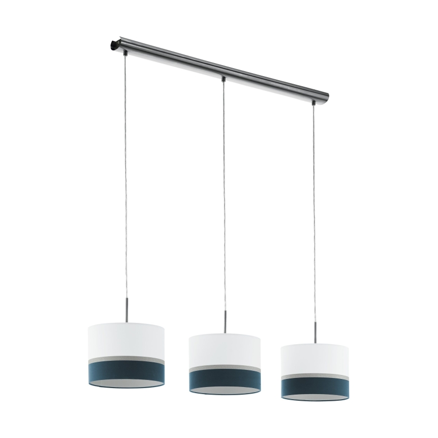 Eglo 38555 - Hanglamp aan een koord SPALTINI 3xE27/60W/230V