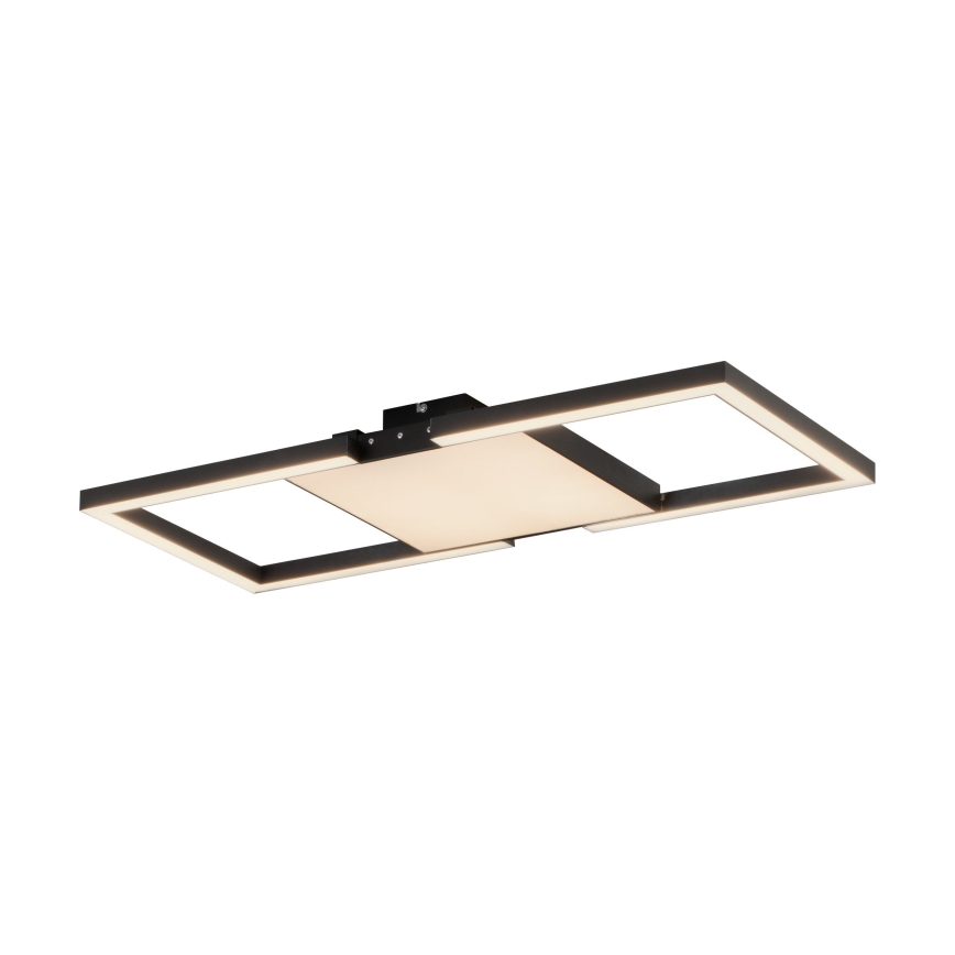 Eglo - Dimbare LED Plafondlamp LED/26,2W/230V 2700-6500K zwart + afstandsbediening