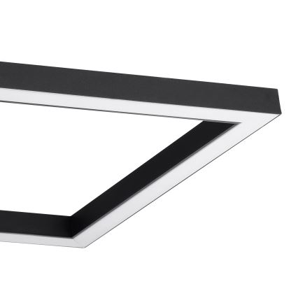 Eglo - Dimbare LED Plafondlamp LED/26,2W/230V 2700-6500K zwart + afstandsbediening