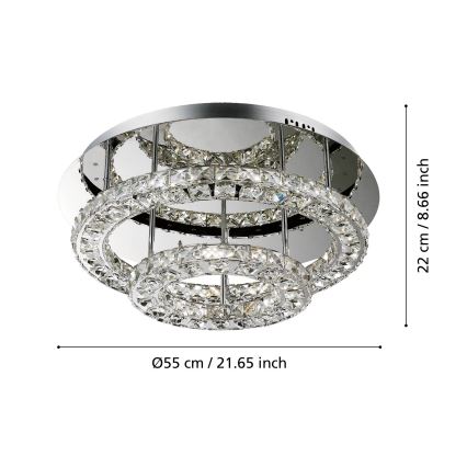Eglo - LED Plafondlamp LED/30,5W/230V