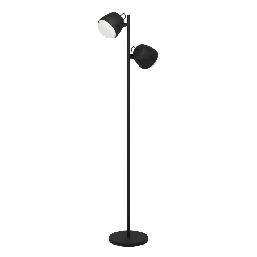 Eglo - Staande Lamp 2xE27/28W/230V zwart