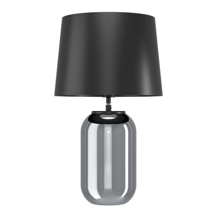 Eglo - Tafellamp 1xE27/40W/230V zwart/gerookt