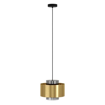Eglo - Hanglamp aan een koord 1xE27/40W/230V goud