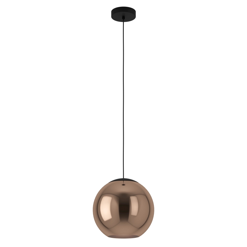 Eglo - Hanglamp aan een koord 1xE27/40W/230V koper