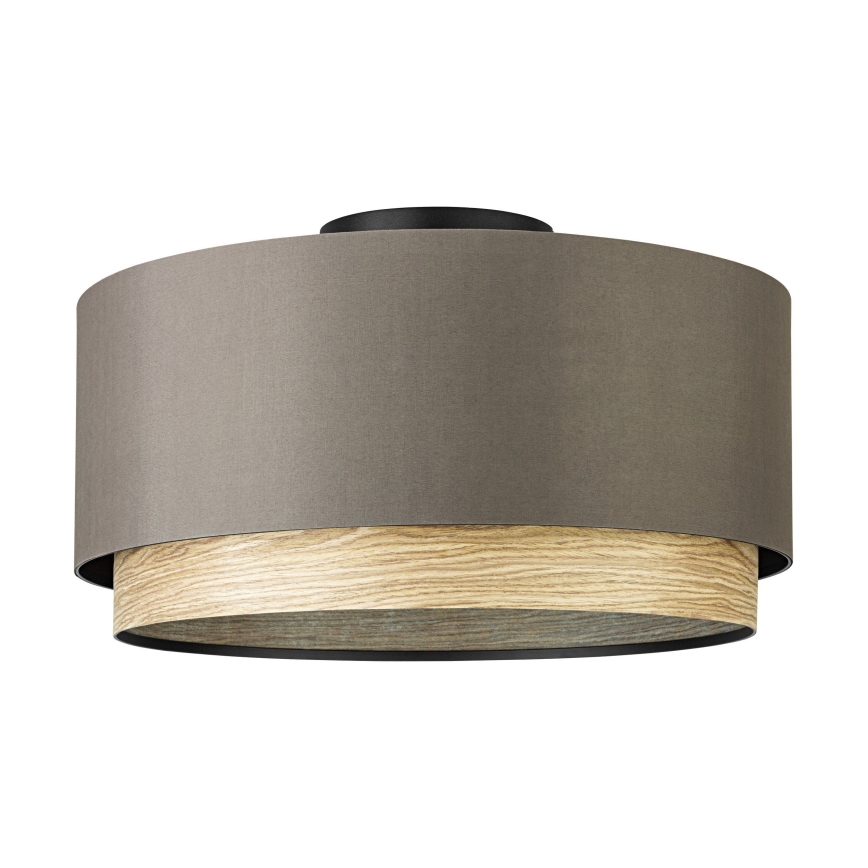 Eglo - Plafondlamp 1xE27/40W/230V bruin