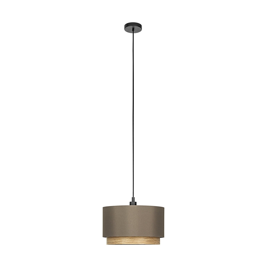 Eglo - Hanglamp aan een koord 1xE27/40W/230V bruin
