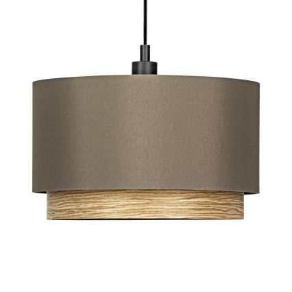 Eglo - Hanglamp aan een koord 1xE27/40W/230V bruin