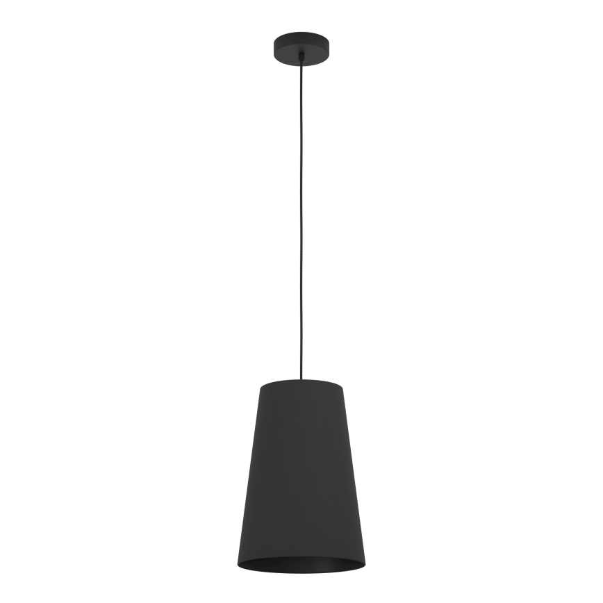 Eglo - Hanglamp aan een koord 1xE27/40W/230V zwart