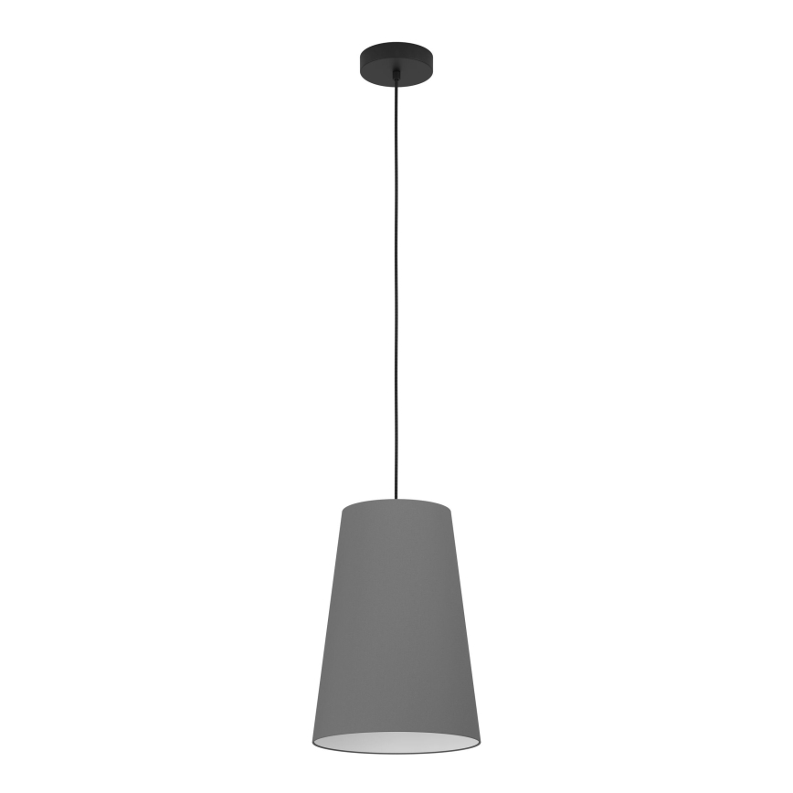 Eglo - Hanglamp aan een koord 1xE27/40W/230V grijs