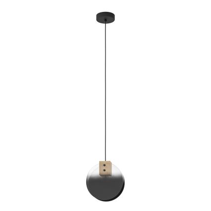 Eglo - Hanglamp aan een koord 1xE27/40W/230V gerookt