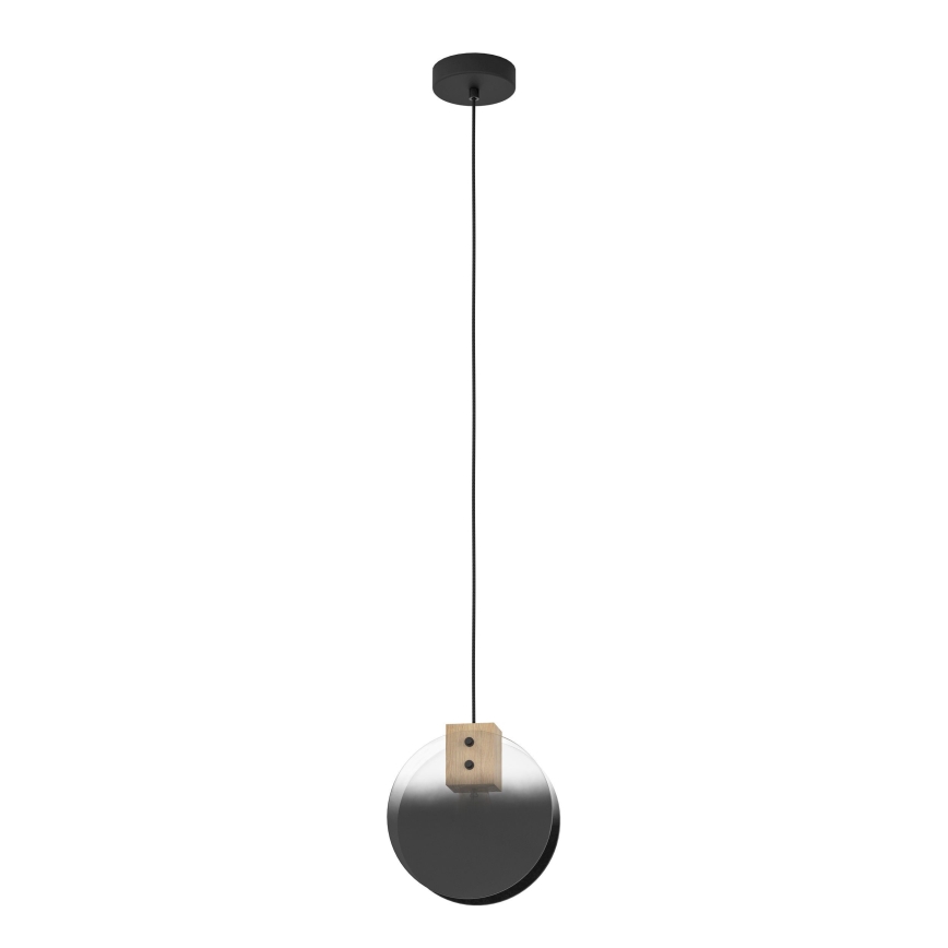 Eglo - Hanglamp aan een koord 1xE27/40W/230V gerookt