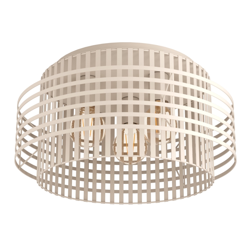 Eglo - Plafondlamp 3xE27/40W/230V crème