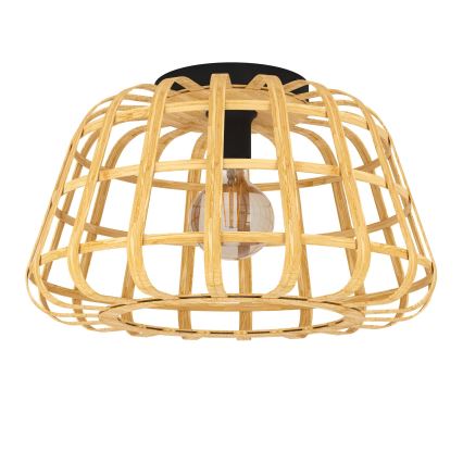 Eglo - Plafondlamp 1xE27/40W/230V bamboe
