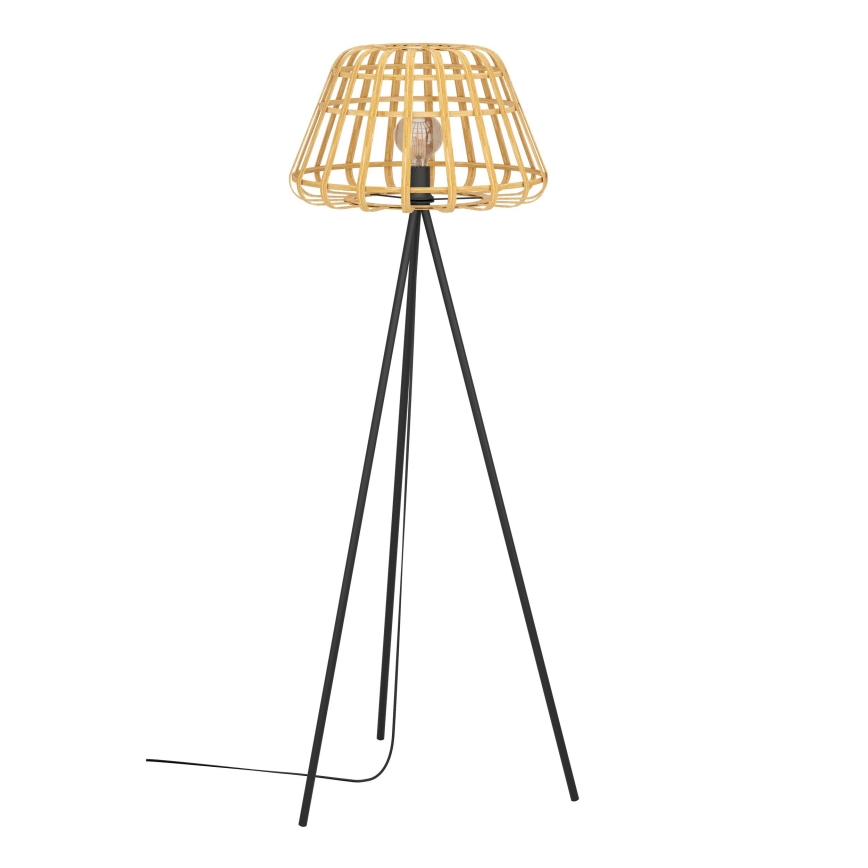 Eglo - Staande Lamp 1xE27/40W/230V bamboe
