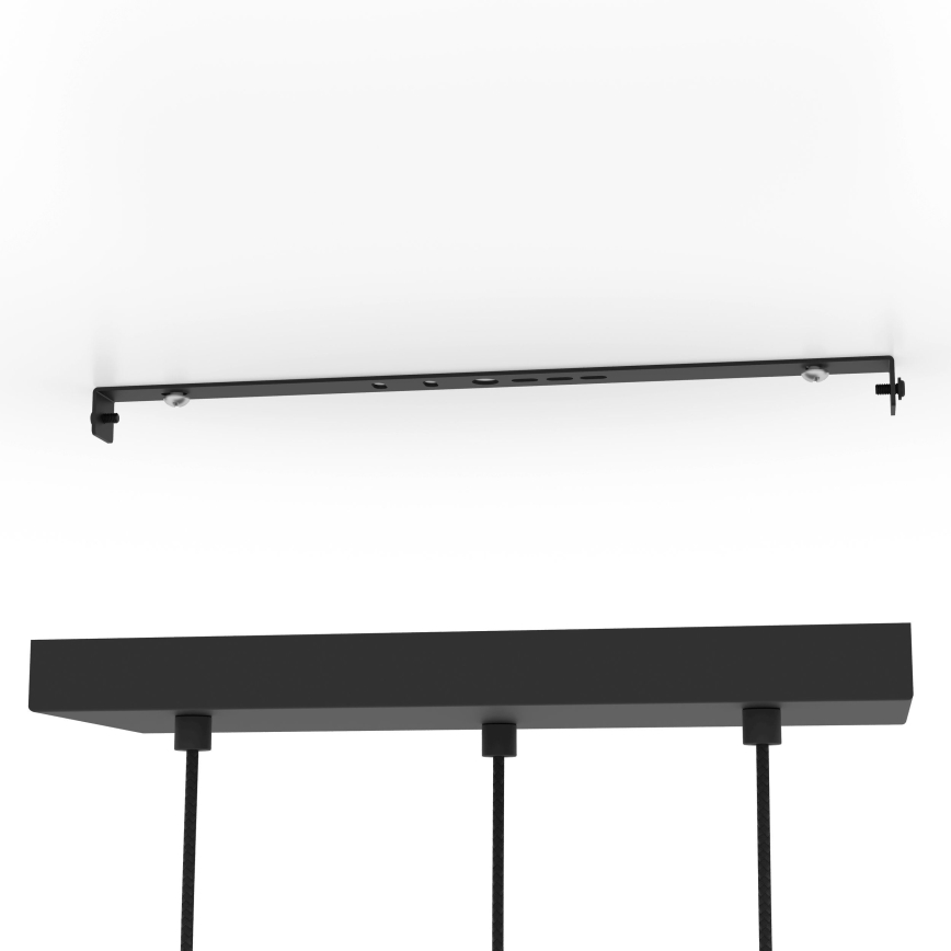 Eglo - Hanglamp aan een koord 3xE14/40W/230V goud/zwart
