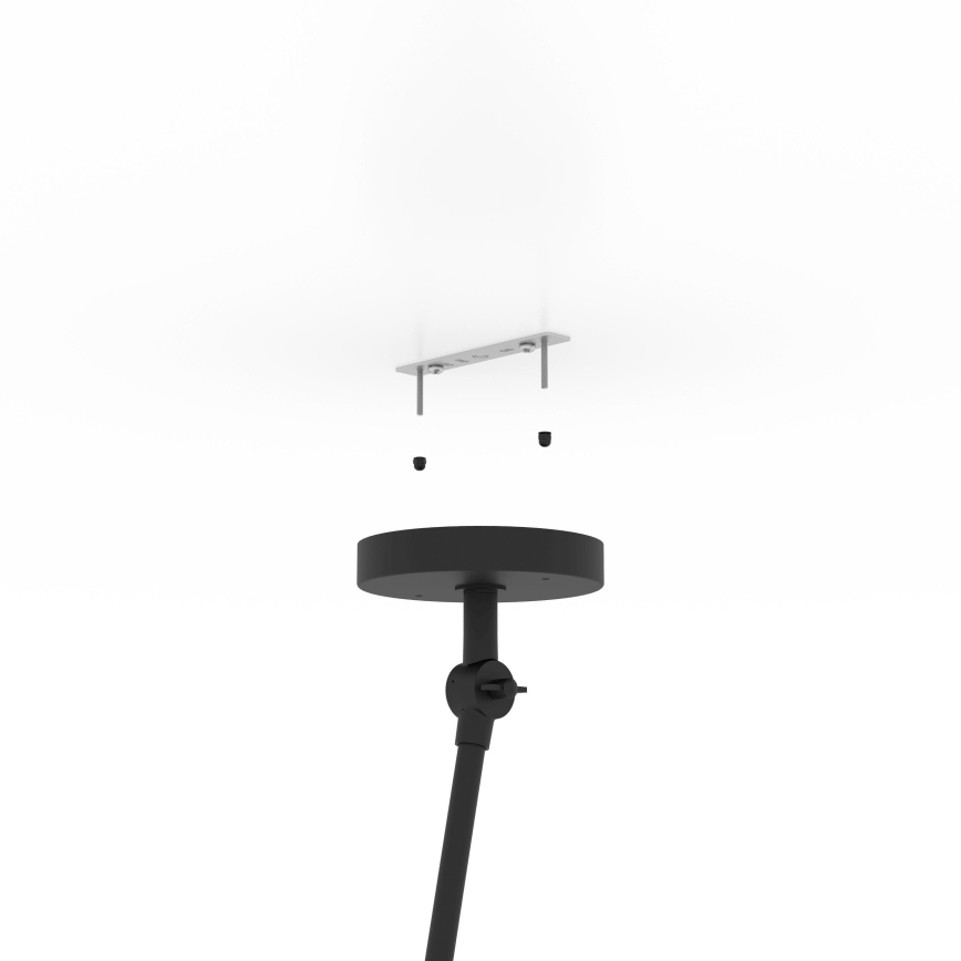 Eglo - Hanglamp met vaste pendel 1xE27/40W/230V bruin