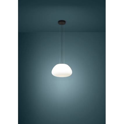 Eglo - Hanglamp aan een koord 1xE27/40W/230V zwart