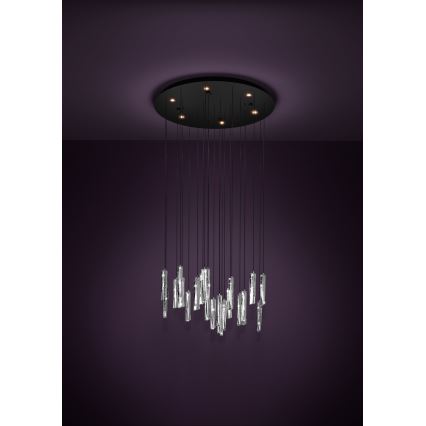 Eglo - Dimbare LED hanglamp aan een koord 6xLED/4,2W/230V 3000K doorzichtig
