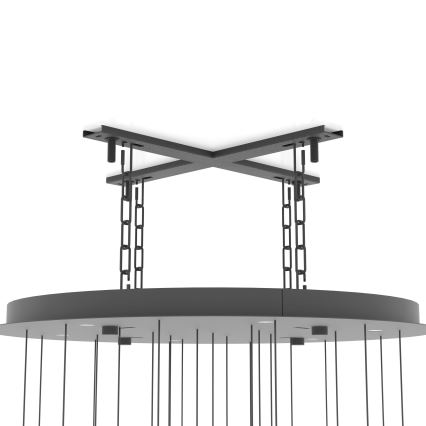 Eglo - Dimbare LED hanglamp aan een koord 6xLED/4,2W/230V 3000K doorzichtig