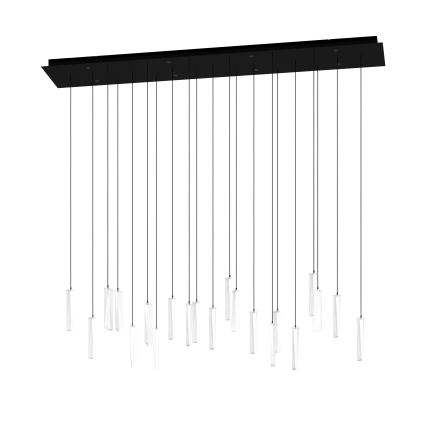Eglo - Dimbare LED hanglamp aan een koord 8xLED/4,2W/230V 3000K doorzichtig