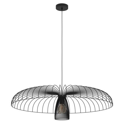Eglo - Hanglamp aan een koord 1xE27/60W/230V diameter 98,5 cm zwart