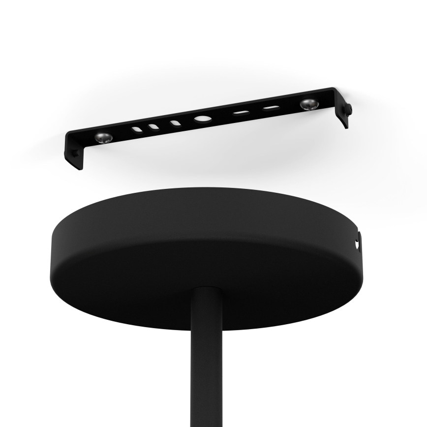 Eglo - Hanglamp aan een koord 1xE27/60W/230V diameter 98,5 cm zwart
